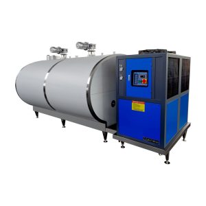 Milk cooling tank