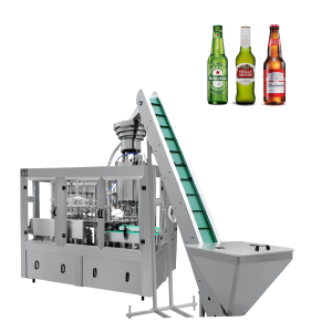 Washing filling and capping machine for beer 4000BPH