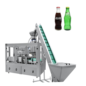 Carbonated drinks bottling /filling machine for glass bottle 2000BPH